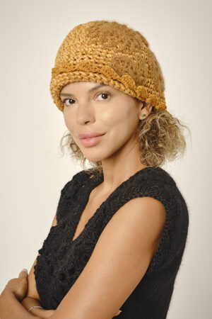 Cappello lana tintura naturale